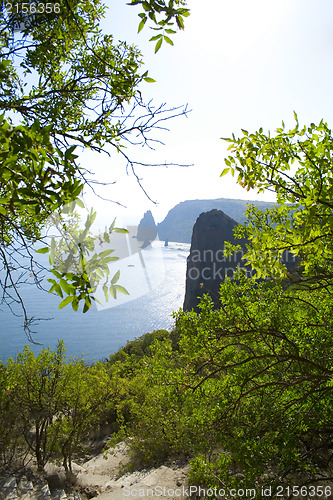 Image of Rocks near the sea