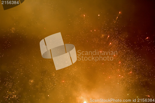 Image of Fireworks abstract background