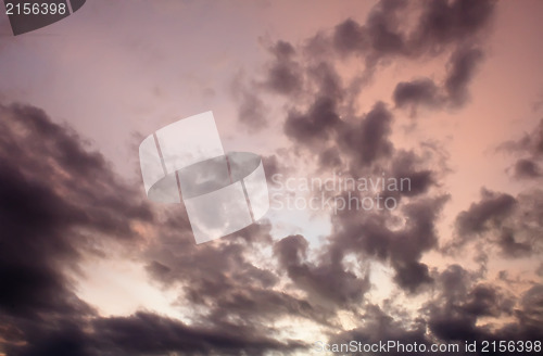 Image of Stormy clouds