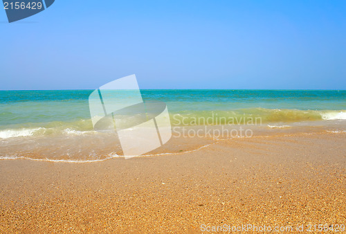 Image of Waves on the beach
