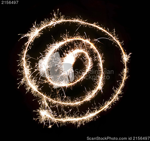 Image of Sparkler spiral