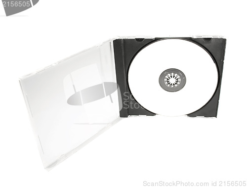 Image of CD DVD case with white cds