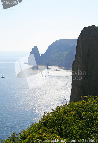 Image of Rocks near the sea