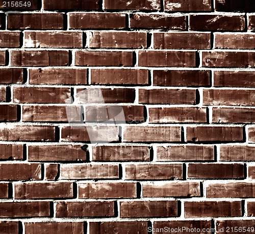 Image of Old grunge brick wall