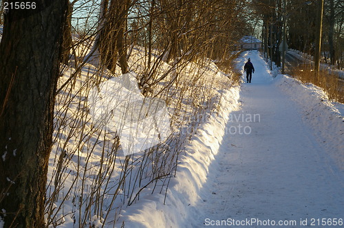 Image of Walking man