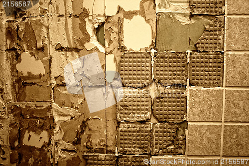 Image of Old grunge wall