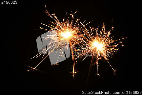 Image of Two Sparklers