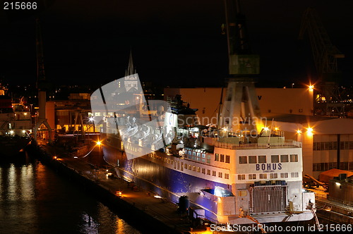 Image of The harbor in Frederikshavn in Denmark