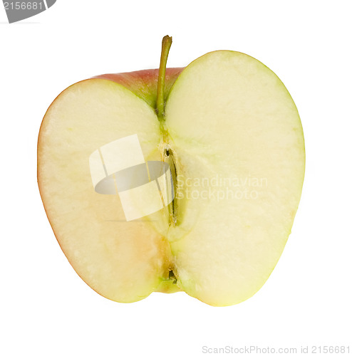 Image of Fresh ripe apple with drops of water