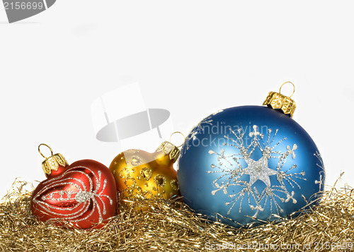 Image of New year decoration toys isolated