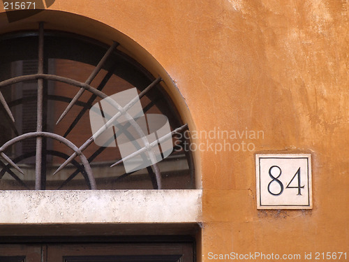 Image of Architectural detail in Rome city
