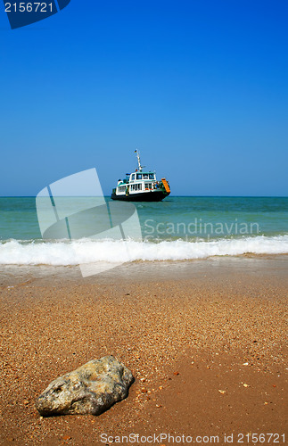 Image of Ship in the sea