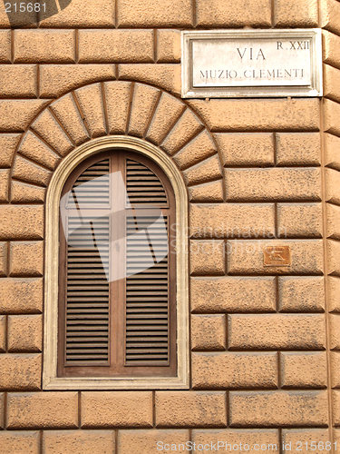 Image of Closed window in Rome