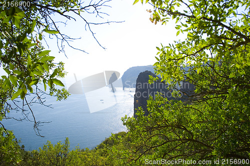 Image of Rocks near the sea