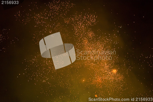 Image of Fireworks abstract background