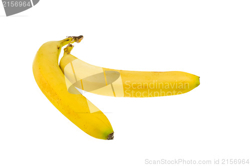 Image of Bananas isolated on white background