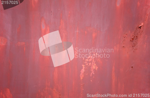 Image of Red Rusty metal texture