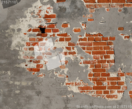 Image of Old grunge brick wall