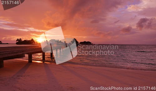 Image of tropical beach