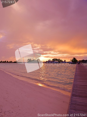 Image of tropical beach