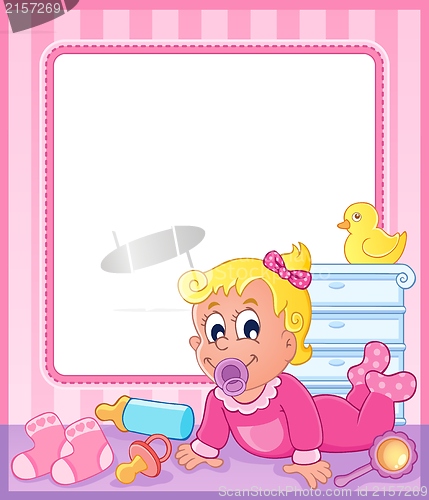 Image of Baby theme frame 2