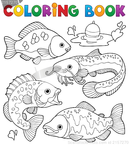 Image of Coloring book freshwater fishes 1