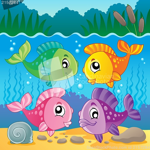 Image of Freshwater fish theme image 7