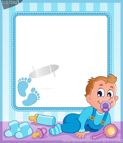 Image of Baby theme frame 1