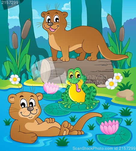 Image of River fauna theme image 3