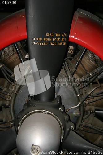 Image of Flying Fortress B-17 Engine