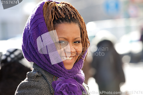 Image of smiling yong woman