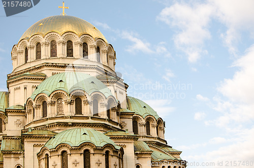 Image of Alexander Nevski Cathedral and blue sky
