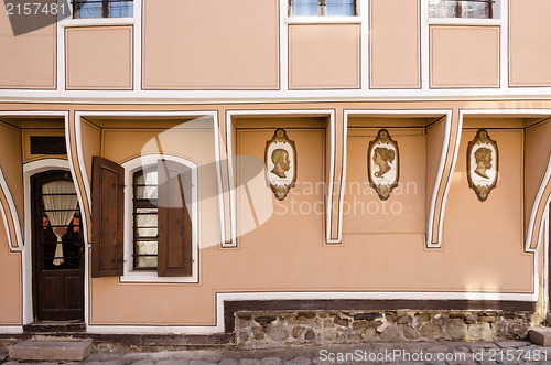 Image of Old pharmacy house in the old town of Plovdiv, Bulgaria