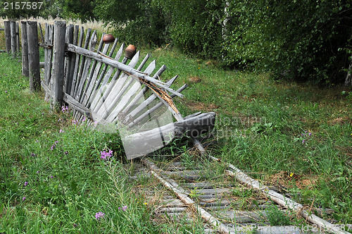 Image of Old Broken Fence