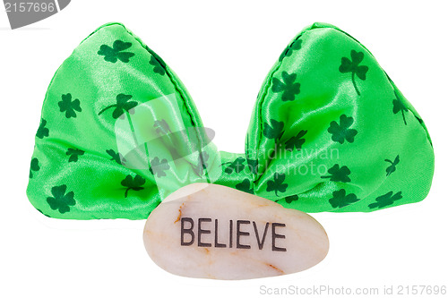 Image of Believe with Clipping Path