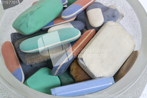 Image of erasers