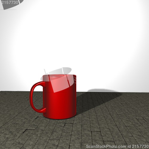 Image of red mug