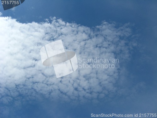 Image of landscape with blue sky