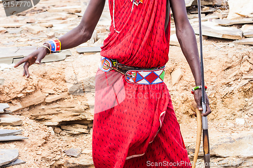 Image of Masai traditional costume