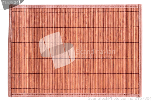 Image of brown table rug