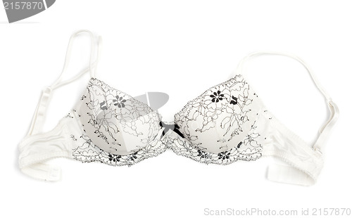 Image of Bra with a simple pattern