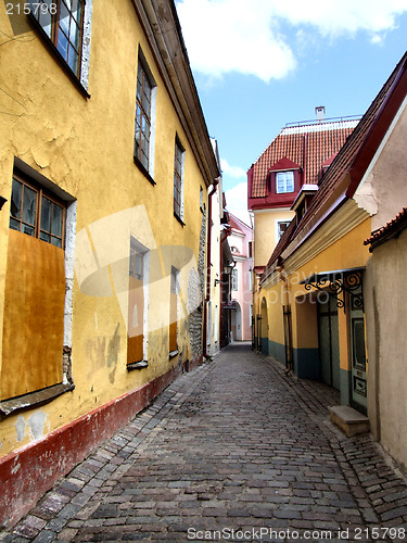 Image of Picturesque old town - Tallinn in Estonia