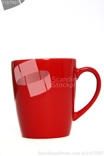 Image of Red coffee mug