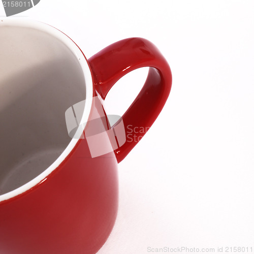 Image of Looking inside an empty coffee mug