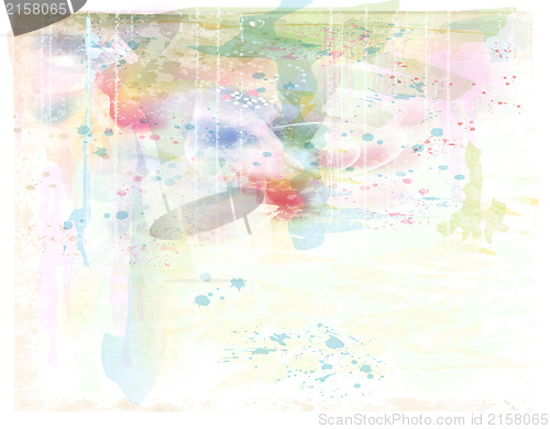 Image of beautiful background. Imitation of watercolor painting.