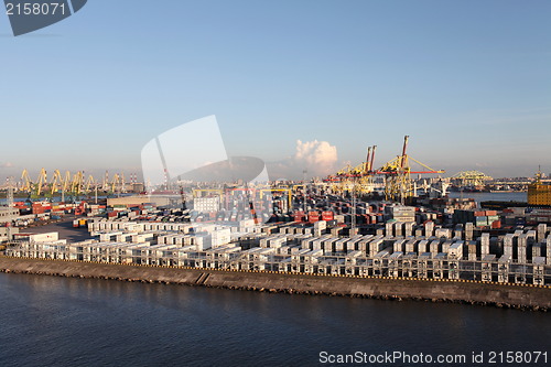 Image of container terminal     