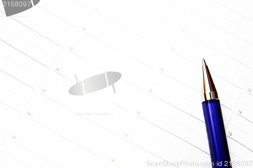 Image of Color pencil and agenda