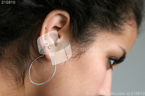 Image of Ear piercing