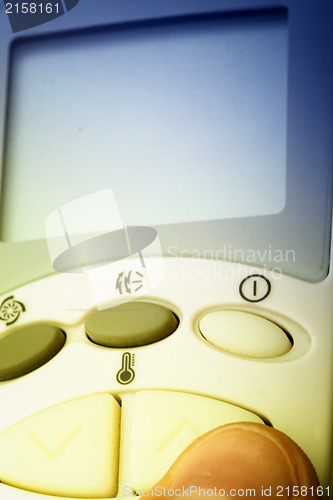 Image of Remote buttons.