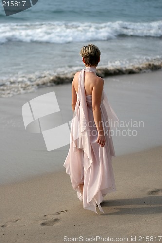 Image of Woman on the beach